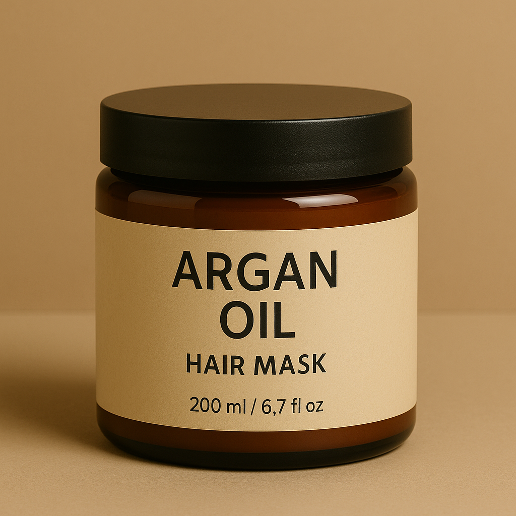Argan Oil Hair Mask – Deep Conditioning Treatment (200 ml / 6.7 fl oz)